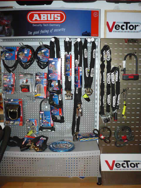Abus Vector l�ncok, lakatok, t�rcsaz�rak